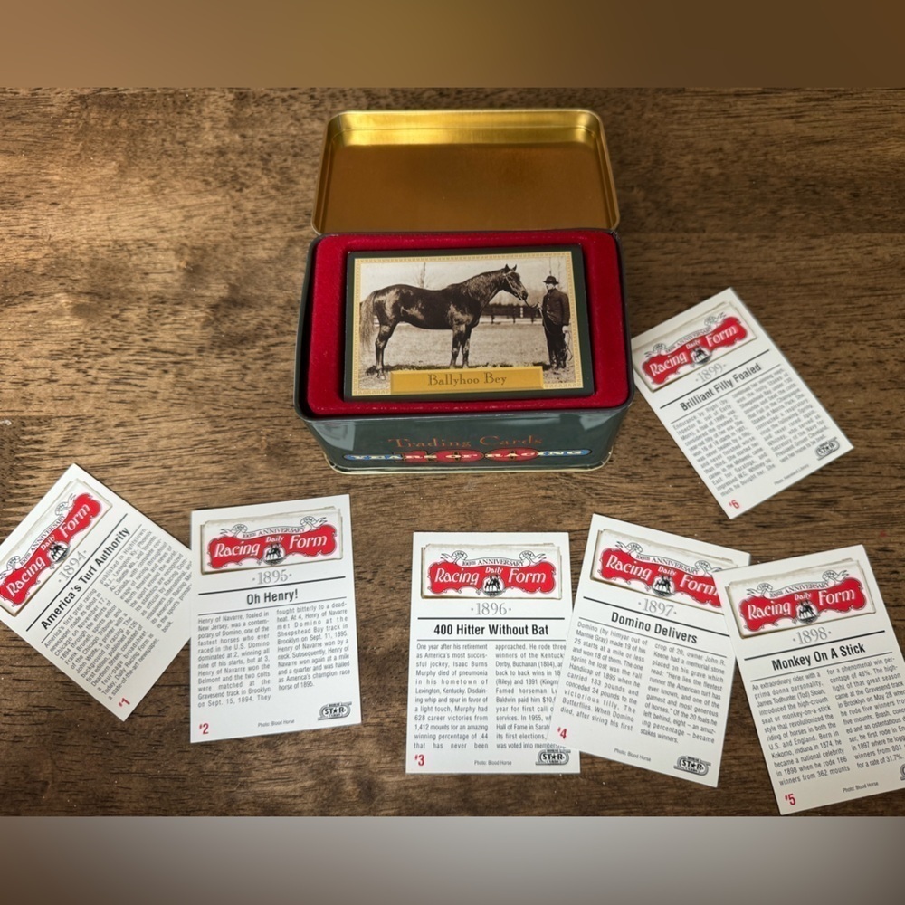 Trading Cards America's Turf Authority Daily Racing Form 100th Anniversary 110